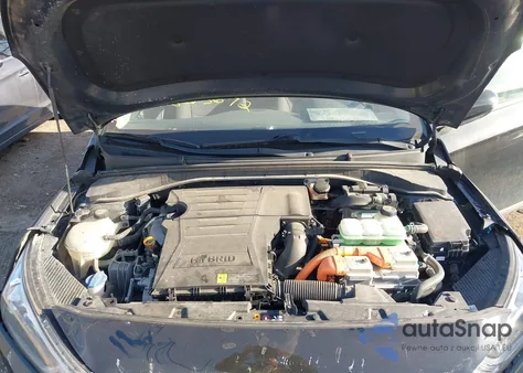 2019 Hyundai Ioniq Hybrid Sel from USA, damaged, VIN KMHC75LC1KU140559